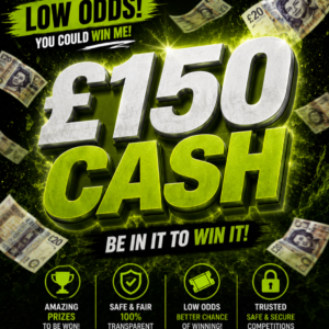 £150 Tax free cash + 15 instant wins